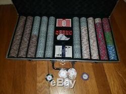 Milano 800 Ct 10g Clay Poker Chip Set + Bonus 52 Chips