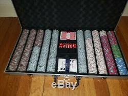 Milano 800 Ct 10g Clay Poker Chip Set + Bonus 52 Chips
