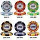 Monte Carlo Casino Poker Chip Set 1000 Count Brybelly Craps Roulette Baccarat