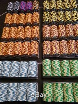 Monte Carlo Heavy Duty Clay Poker Chip Set