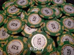 Monte Carlo Heavy Duty Clay Poker Chip Set