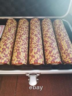 Monte Carlo Poker Chip Set 500pcs Monte Carlo Poker Club