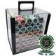 Mrc Poker 1000pcs 14g Eclipse Poker Chips Set With Acrylic Case& Chips Trays