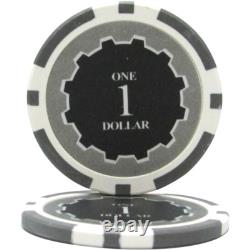 Mrc Poker 1000pcs 14g Eclipse Poker Chips Set With Acrylic Case& Chips Trays