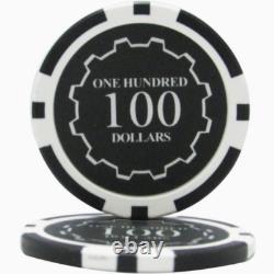 Mrc Poker 1000pcs 14g Eclipse Poker Chips Set With Acrylic Case& Chips Trays