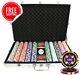 Mrc Poker 1000pcs 14g Laser Graphic Ace Casino Poker Chips Set With Alum Case