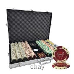 Mrc Poker 1000pcs 14g Monte Carlo Millions Clay Poker Chips Set Alum Case