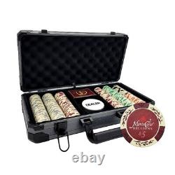 Mrc Poker 300pcs 14g Monte Carlo Millions Poker Chips Set With Deluxe Case