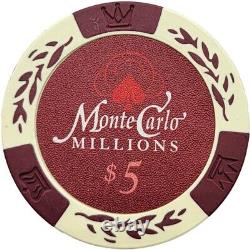 Mrc Poker 300pcs 14g Monte Carlo Millions Poker Chips Set With Deluxe Case