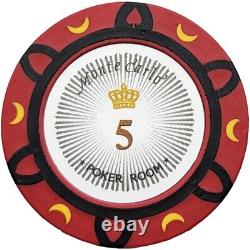 Mrc Poker 300pcs 14g Monte Carlo Poker Room Poker Chips Set With Deluxe Case