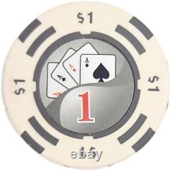 Mrc Poker 300pcs 14g Yin Yang Design Poker Chips Set With Deluxe Case