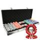 Mrc Poker 500pcs 13.5g Skull Poker Chips Set With Alum Case