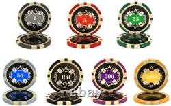 Mrc Poker 500pcs 14g Laser Graphic Ace Casino Poker Chips Set With Alum Case