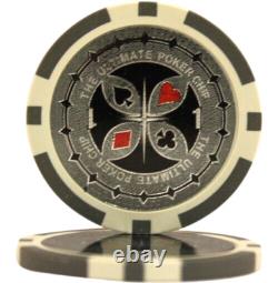 Mrc Poker 500pcs 14g Laser Graphic Ultimate Poker Chips Set With Alum Case