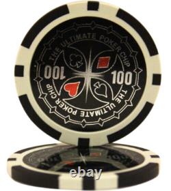 Mrc Poker 500pcs 14g Laser Graphic Ultimate Poker Chips Set With Alum Case