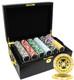 Mrc Poker 500pcs 14g Laser Graphic Ultimate Poker Chips Set With Mahogany Case