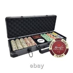 Mrc Poker 500pcs 14g Monte Carlo Millions Poker Chips Set With Deluxe Case