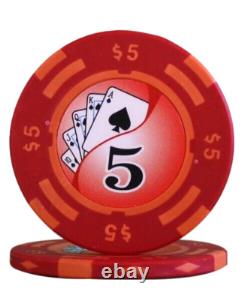 Mrc Poker 500pcs 14g Yin Yang Design Poker Chips Set With Mahogany Case