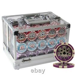 Mrc Poker 600pcs 14g High Roller Poker Chips Set Acrylic Case