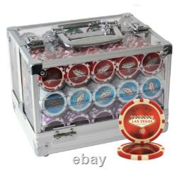 Mrc Poker 600pcs 14g Las Vegas Poker Chips Set Acrylic Case