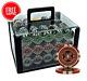 Mrc Poker 600pcs 14g Laser Graphic Ultimate Poker Chips (heavy Duty Clear Case)