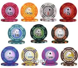 Mrc Poker 600pcs 14g Yin Yang Design Poker Chips Set With Acrylic Case