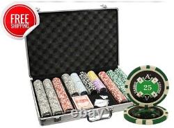 Mrc Poker 650pcs 14g Laser Graphic Ace Casino Poker Chips Set With Alum Case