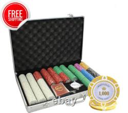 Mrc Poker 650pcs 14g Monte Carlo Poker Room Poker Chips Set With Alum Case