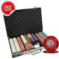 Mrc Poker 650pcs 14g Yin Yang Design Poker Chips Set With Alum Case