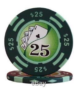Mrc Poker 650pcs 14g Yin Yang Design Poker Chips Set With Alum Case