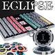 NEW 1000 PC Eclipse 14 Gram Clay Poker Chips Set Aluminum Case Pick Chips