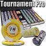 NEW 1000 Tournament Pro 11.5 Gram Clay Poker Chips Set Aluminum Case Pick Chips