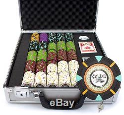 NEW 500 The Mint 13.5 Gram Clay Poker Chips Set Claysmith Case Pick Your Chips