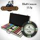 NEW 750 Bluff Canyon 13.5 Gram Clay Poker Chips Set Aluminum Case Pick Chips