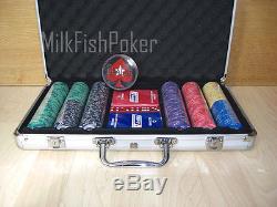 NEW DESIGN! 300 EPT Ceramic Poker Chip Set WITH CASE PokerStars EPT chips