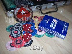 NEW DESIGN! 300 EPT Ceramic Poker Chip Set WITH CASE PokerStars EPT chips
