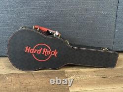NEW Hard Rock Guitar Case Poker Set 200 Chips/2 Decks + Dice