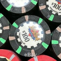 NEW Paulson Poker Chips Set of 1600 UNCIRCULATED MINT CONDITION SHARP EDGES