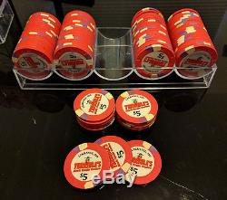 NEW Paulson Terrible's Poker Chips 344 Chip Cash Set No Reserve