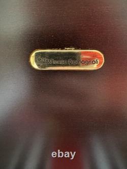 NEW Renzo Romagnoli Poker Chips-Playing Cards-Dice Set in wooden case