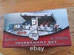 NEW UNUSED WPT World Poker Tour Tournament Set 300 Official Chips SEALED READ