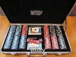 NEW UNUSED WPT World Poker Tour Tournament Set 300 Official Chips SEALED READ