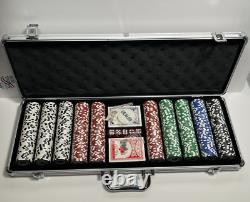 NIB San Diego Padres Upper Deck Poker Chip Set 500 Chips MLB Locking Case Gift