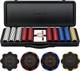 Nash 14G Clay Poker Chip Set for Texas Hold'Em, 300/500PCS, Numbered/Blank Poker