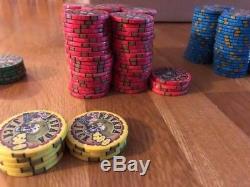 Nevada Jack 10 gram Ceramic Poker Chip Set (307 total chips) FREE SHIPPING