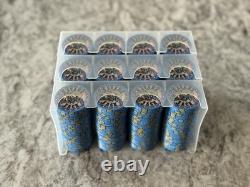 Nevada Jacks Skulls Ceramic Poker Chip Set, 1000 Chips, Cash Game Denominations