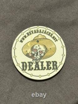 Nevada Jacks Skulls Ceramic Poker Chip Set, 1000 Chips, Cash Game Denominations