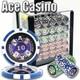 New 1000 Ace Casino Poker Chips Set with Acrylic Case Pick Denominations