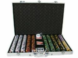 New 1000 Kings Casino Poker Chips Set with Aluminum Case Pick Denominations