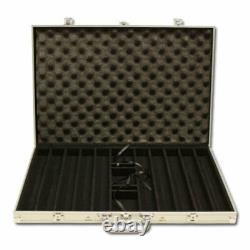 New 1000 Ultimate Poker Chips Set with Aluminum Case Pick Denominations